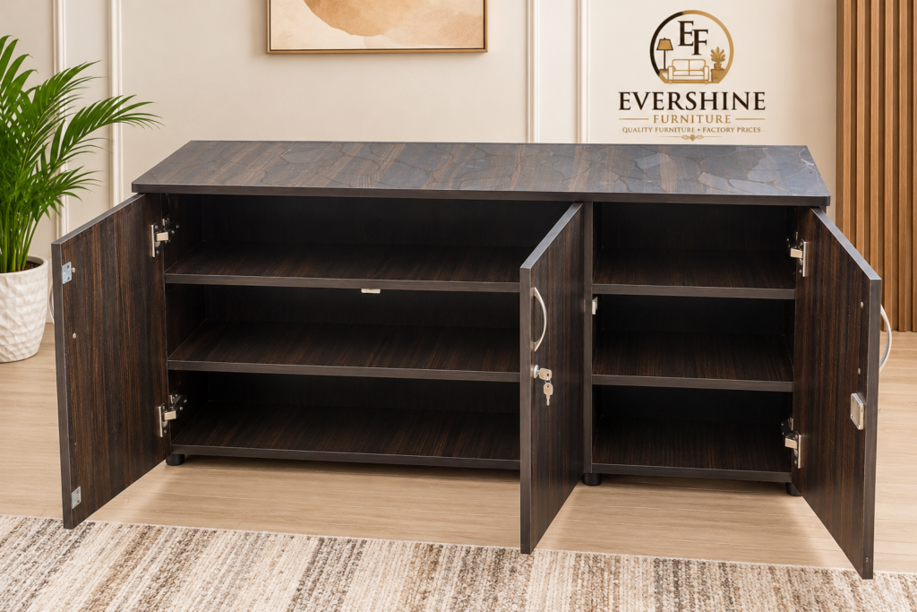 3 Door Shoe Rack 2 x 4 Feet