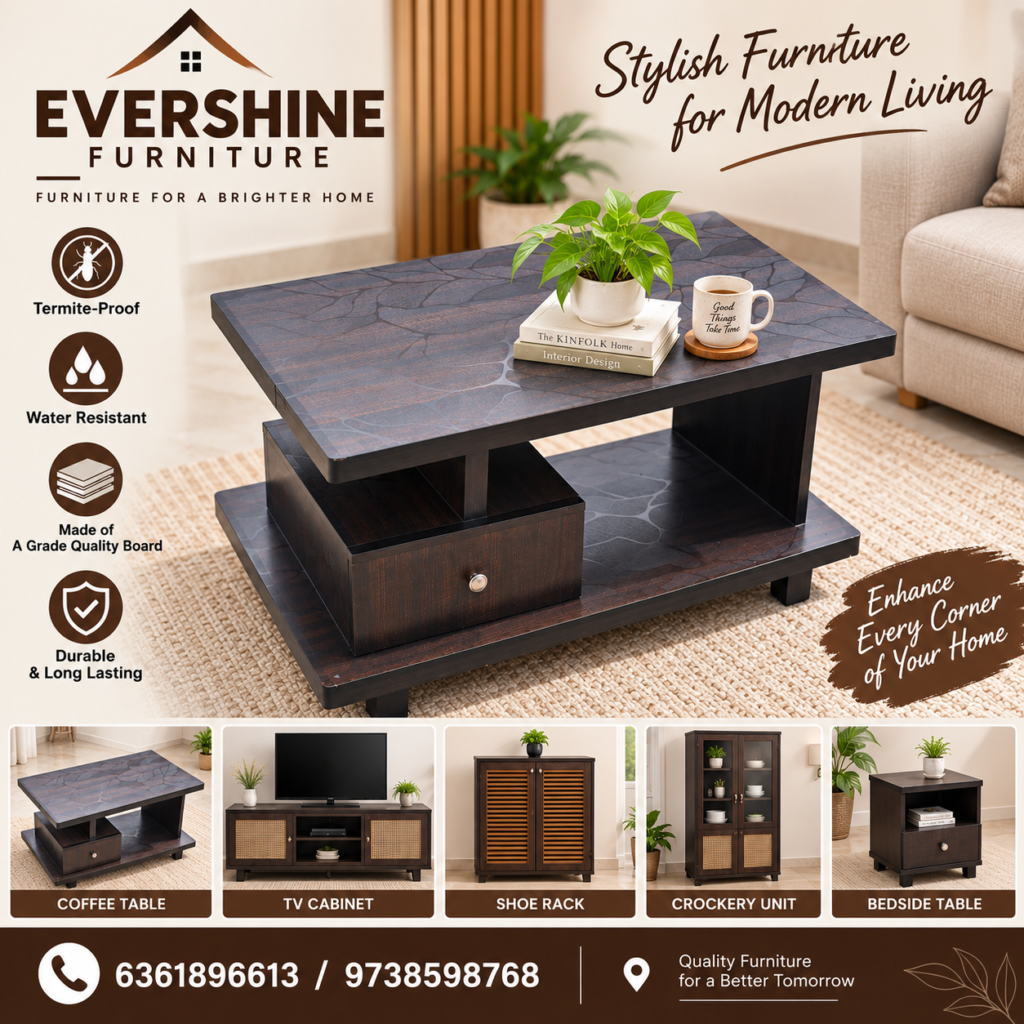 Modern Drawer Coffee Table